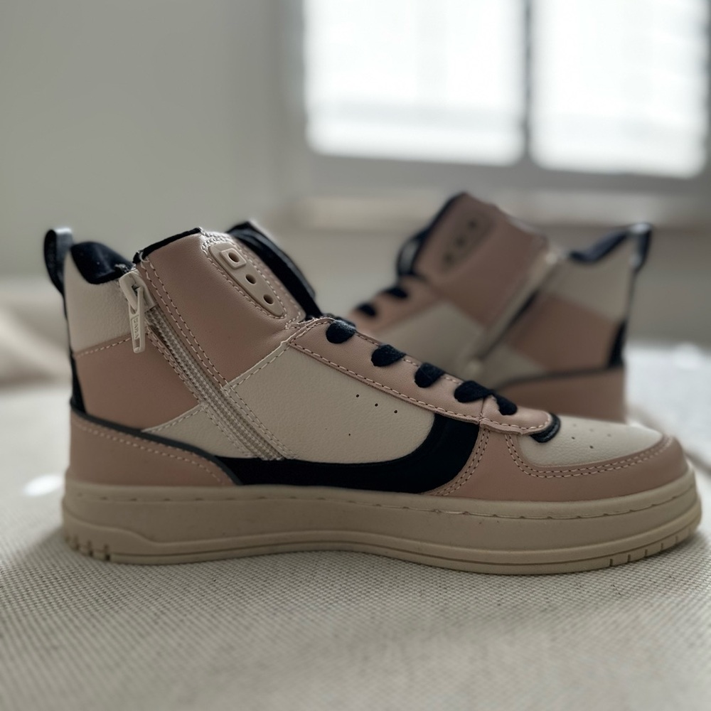 Girls Zara High-Top Sneakers